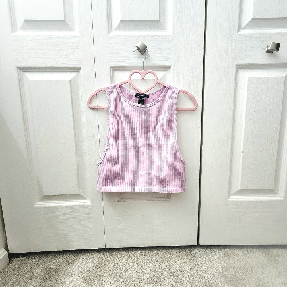 Pink Crop Tank